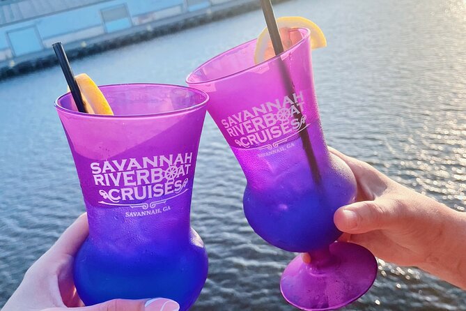 2-Hour Savannah Sunset Riverboat Cruise - Drinks and Food: Cash Bar, Skyline Bar and Grill, and What the Ticket Covers