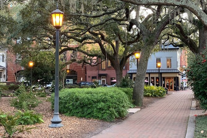 Ghosts of Savannah Self-Guided Haunted Audio Tour App/EMF Reader - Johnson Square: Little Gracie’s Dance and a Fast First Stop