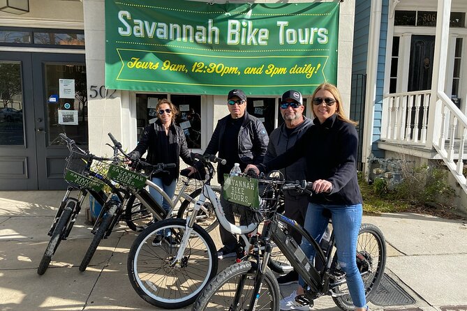 Glide Through Savannah E-Bike Tour - Bikes, comfort, and the one thing you should check