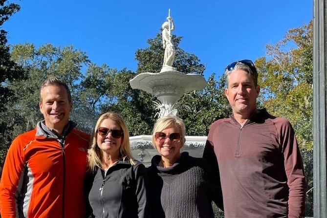Glide Through Savannah E-Bike Tour - The guides: Sargon, Seamus, Andrew, Will, Sophie, and Shay