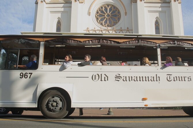 Narrated Historic Savannah Sightseeing Trolley Tour - The Core Loop: National Historic District, Squares, Mansions, and River Views
