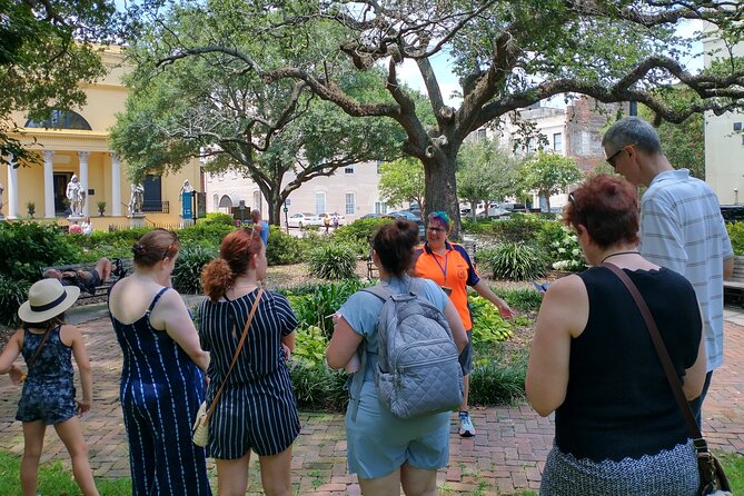 Savannah 101, a History Tour (by Walk With Me Savannah Tours) - Lafayette and Madison Squares: Electricity, Writers, and the Revolution