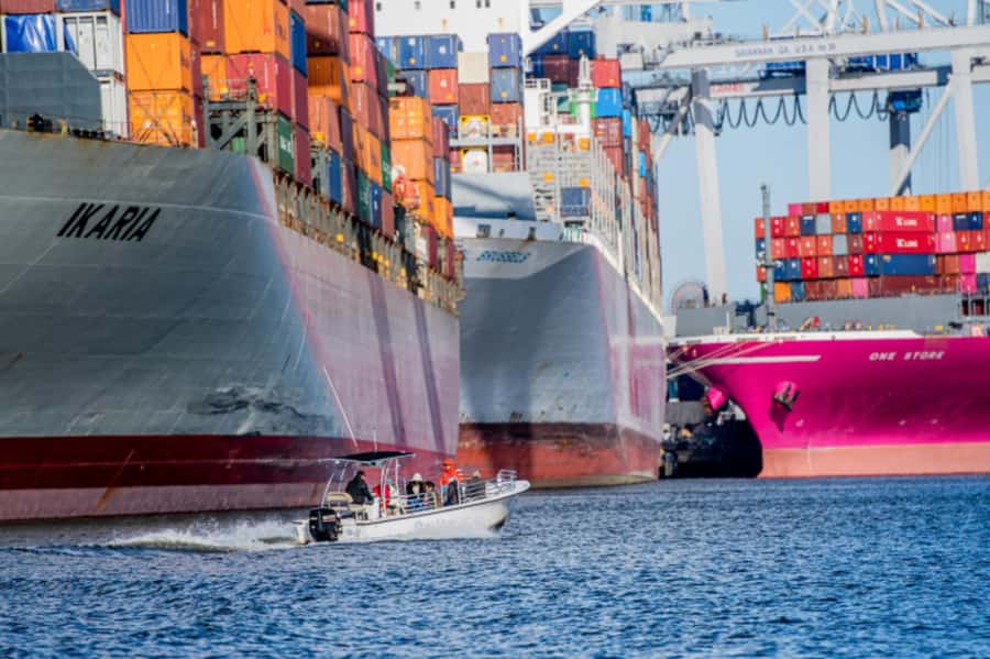 Savannah: 90-Minute Informational Port Tour - Upriver to the Georgia Port Authority: What You Learn on the Way