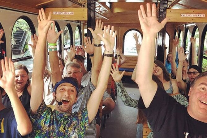 "Savannah for Morons" Comedy Trolley Tour - Independent Presbyterian Church: the feather and a real power story