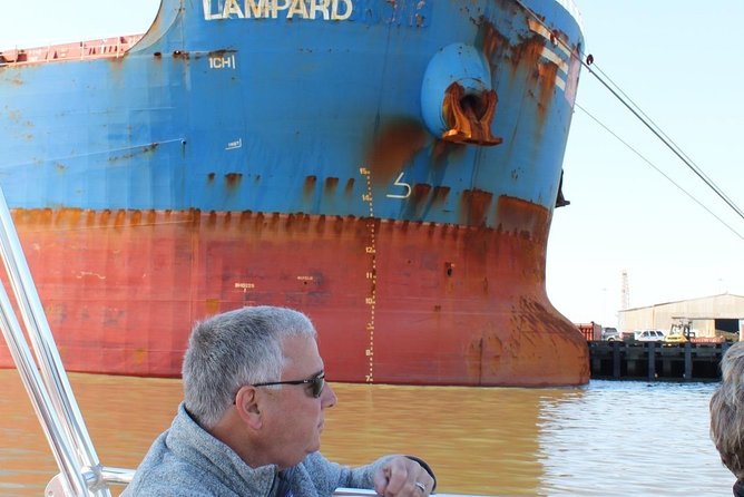 Savannah Georgia Port Tour - What You’ll See on the Water: Containers, Cranes, Barges, and Scale