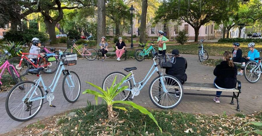 Savannah: Historic District Guided Bike Tour - Getting Oriented at Savannah On Wheels (and Finding the Right Bike)
