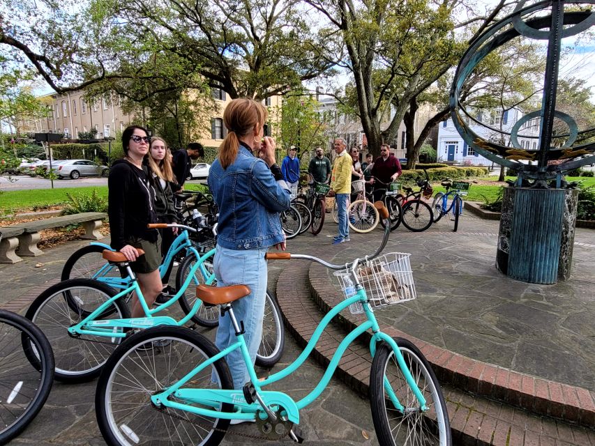 Savannah: Historical Bike Tour with Tour Guide - The Ride Plan: Stop for the Story, Then Pedal to the Next Square