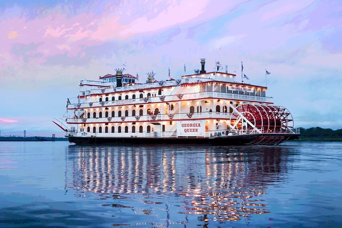 Savannah Land & Sea Combo: City Sightseeing Trolley Tour with Riverboat Cruise - River Street Drop-Off and the 30-Min Check-In Window