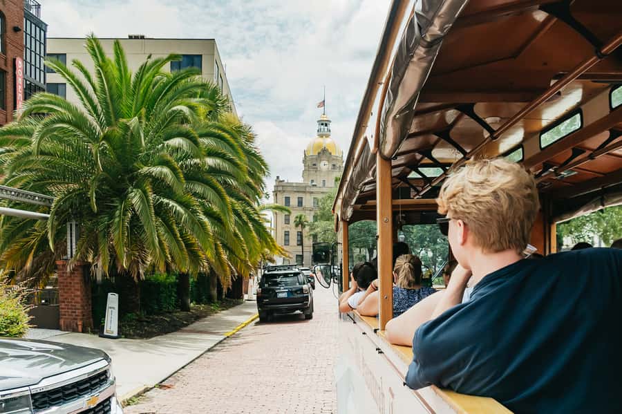 Savannah: Old Savannah Tours Historic Overview - Cobblestones, mossy oaks, and the historic-district drive