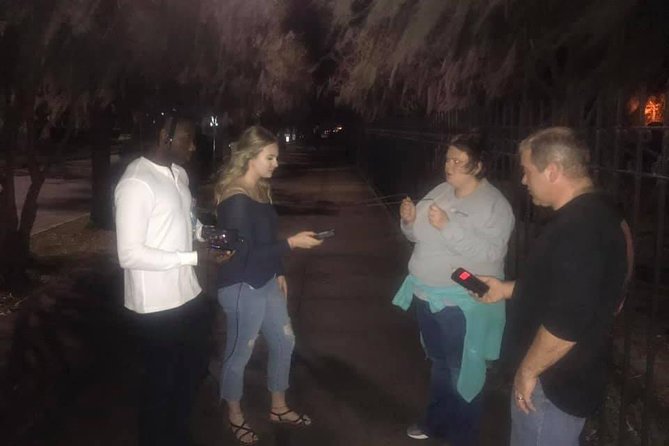 Savannah Psychic Guided Ghost & Cemetery Tour - Olde Pink House at night: storytelling plus an invitation to respond