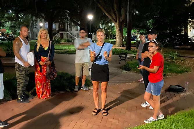 Savannah's 13 Ghosts, Voodoo, Murder & Mystery Tour - The paranormal part: meters, evidence photos, and participation