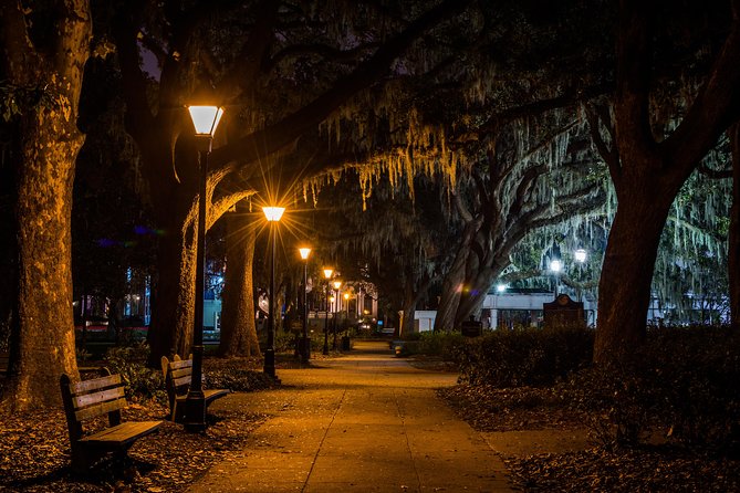 Savannah's Local Lore Ghost Tour - Entering Savannah’s ghost side by trolley