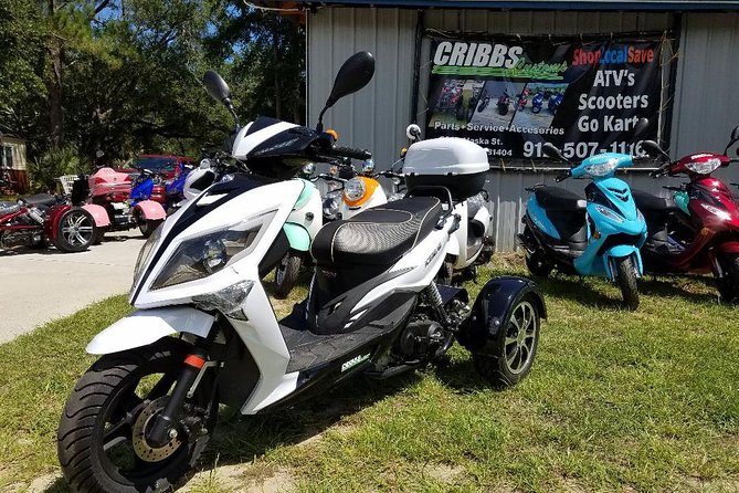 Savannah Scooter and Trike Rental with Helmet - Weather, rain plans, and the rare no-show risk