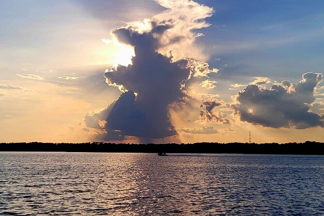 Sunset, Dolphin/Birding On A Private Guided Savannah Cruise - Where You Go: Skidaway River, Moon River, and Bluff Drive Sunset Views