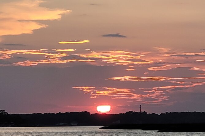 Sunset, Dolphin/Birding On A Private Guided Savannah Cruise - How the Cruise Feels in Real Life: Relaxed, Private, Captain-Led