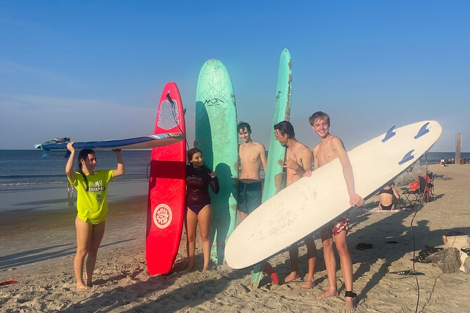 Surf lesson with KTO Yoga Surf - Learning Board Handling and Stand-Up Basics