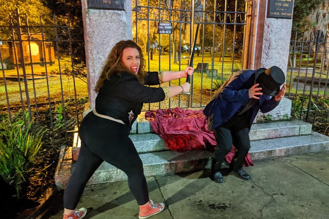 True Crime Pub Crawl - the Original Savannah Murder Tour - Group size, sound levels, and comfort on a walking tour