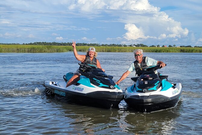 Tybee Island Jet Ski Rental - The scenery on the water: lighthouse views and dolphin chances