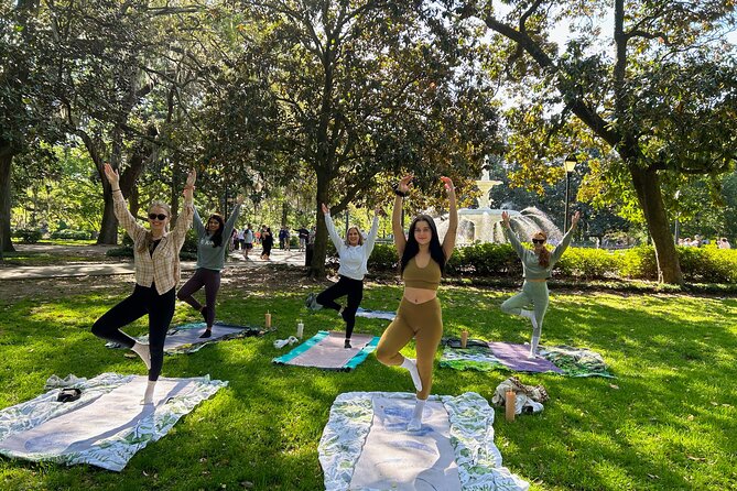 Yoga in Forsyth Park - Yoga Under the Live Oaks of Forsyth Park