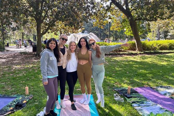 Yoga in Forsyth Park - How the One-Hour Flow Works Outdoors in the Park